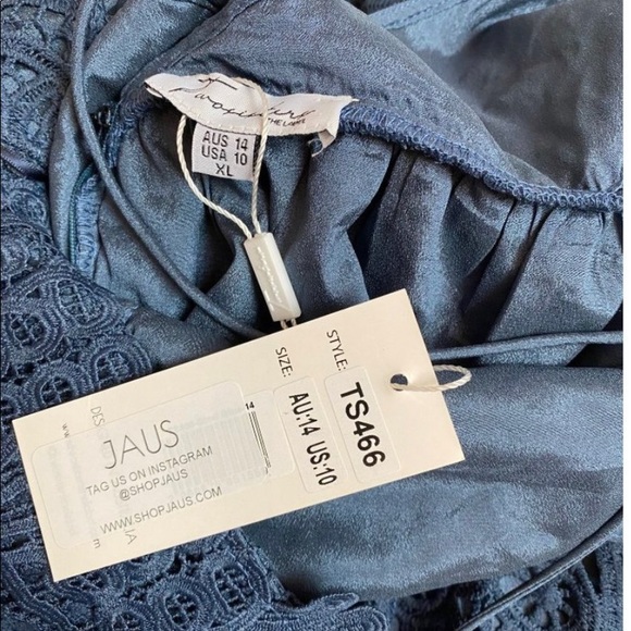 Mendoza Dress in Navy Blue - Size 10 - Picture 6 of 6